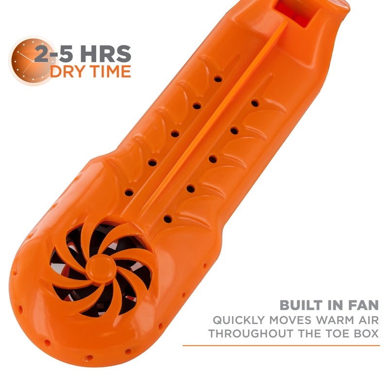 DryGuy Travel Dry DX Boot Dryer and Shoe Dryer, Orange & Black - Image 5